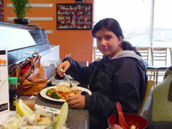 Teresita- visitor from CHILE